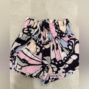 Free people butterfly shorts
